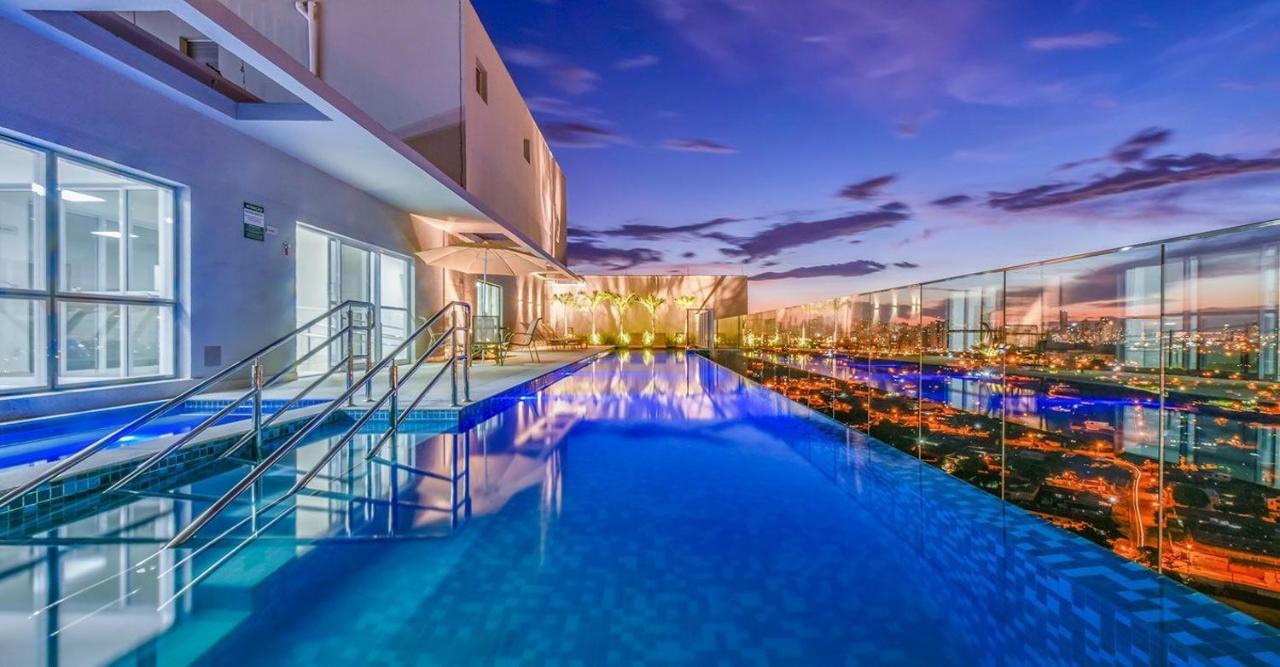 Apartmán Flat Unico No Jardim Goias - Proximo Ao Shopping Flamboyant - Edf Metropolitan Sidney - Ms1102T Goiânia Exteriér fotografie