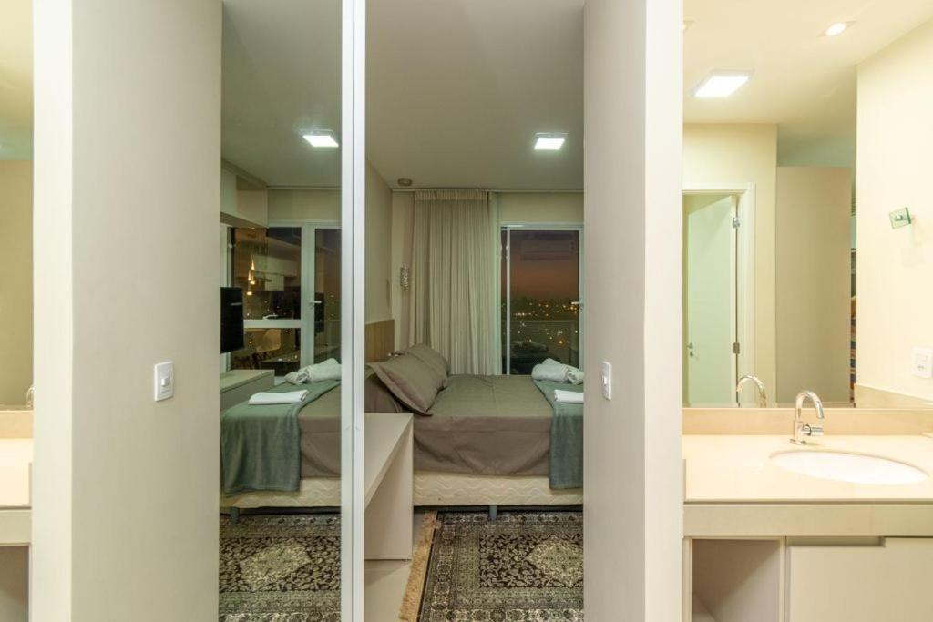 Apartmán Flat Unico No Jardim Goias - Proximo Ao Shopping Flamboyant - Edf Metropolitan Sidney - Ms1102T Goiânia Exteriér fotografie
