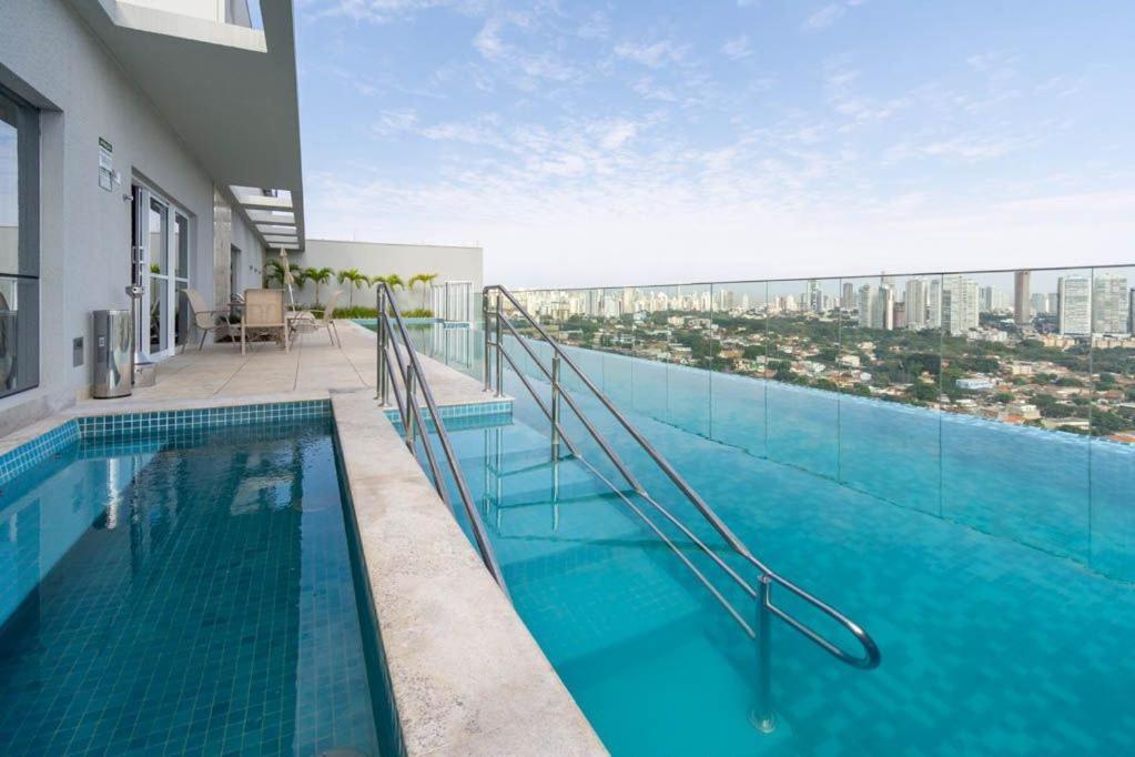 Apartmán Flat Unico No Jardim Goias - Proximo Ao Shopping Flamboyant - Edf Metropolitan Sidney - Ms1102T Goiânia Exteriér fotografie