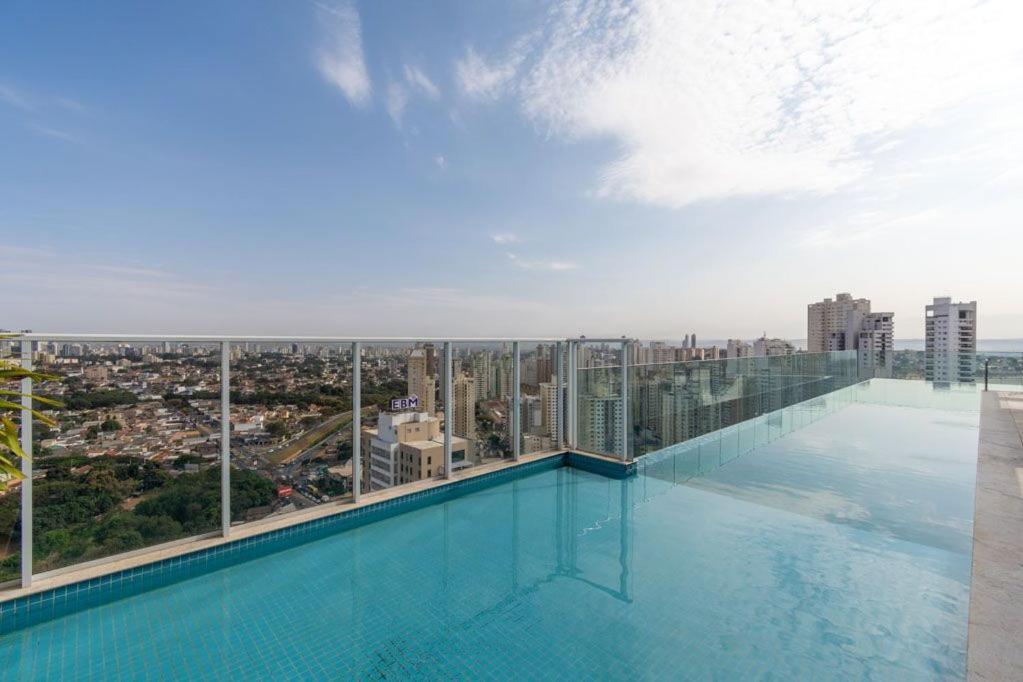 Apartmán Flat Unico No Jardim Goias - Proximo Ao Shopping Flamboyant - Edf Metropolitan Sidney - Ms1102T Goiânia Exteriér fotografie